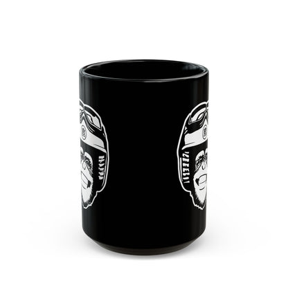 Moto Monkey Mug - for Coffee & Tea Loving Motorcyclists
