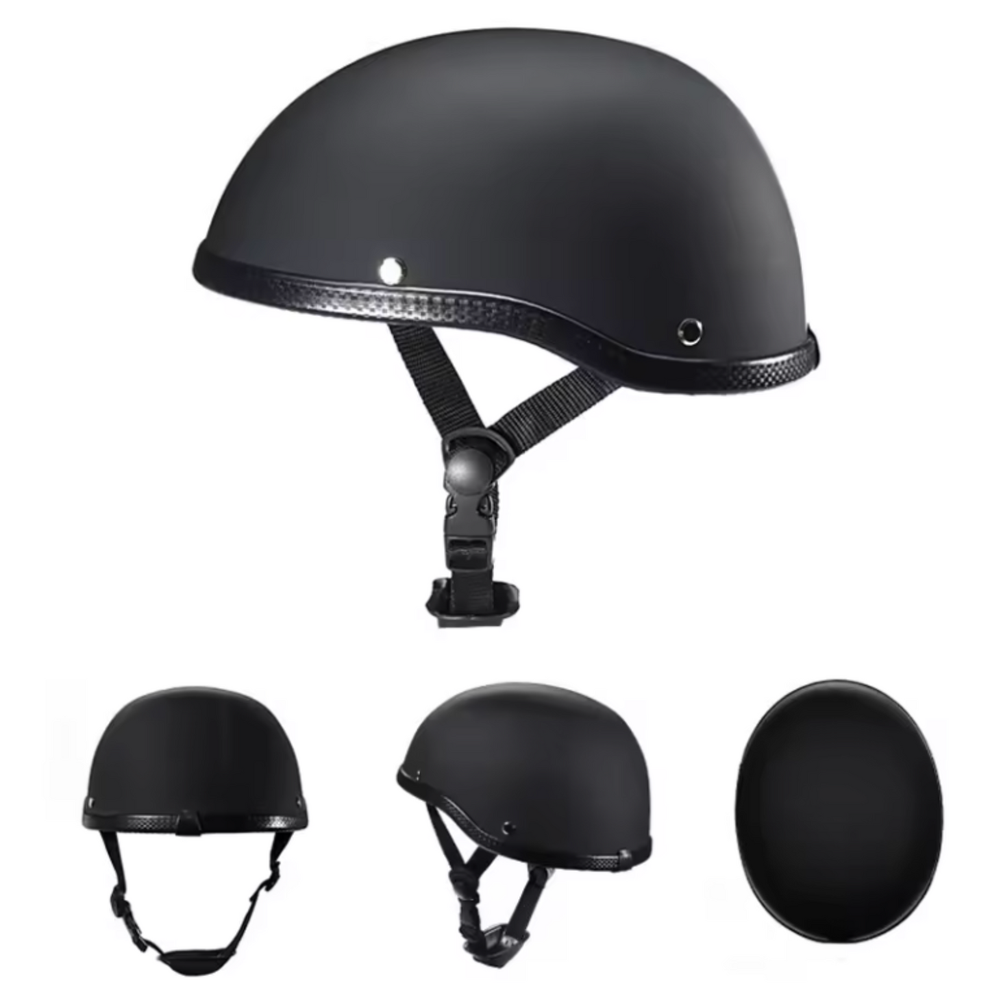 Vintage Motorcycle CruiserHalf Half Helmet