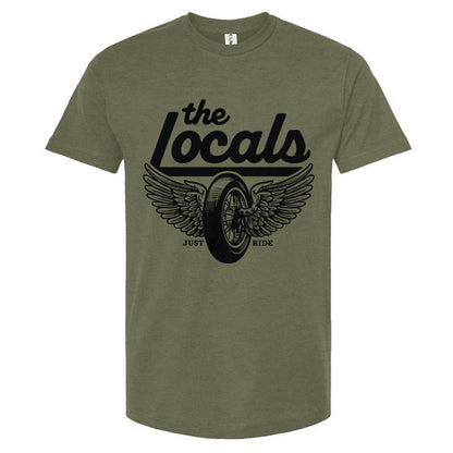 The Locals Winged Wheel Unisex T-Shirt