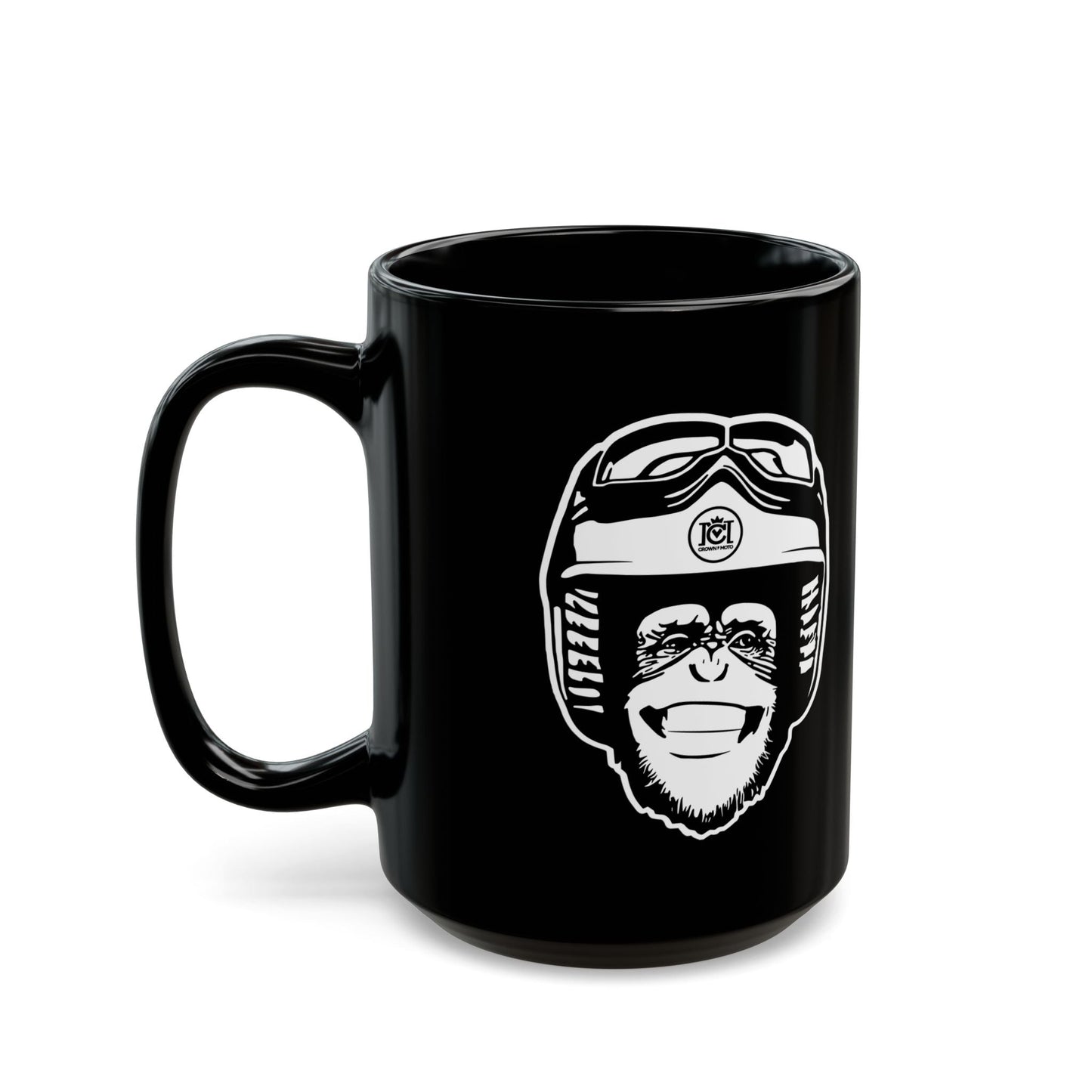 Moto Monkey Mug - for Coffee & Tea Loving Motorcyclists