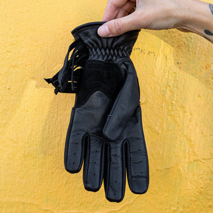 Alligator Gloves with Tassels